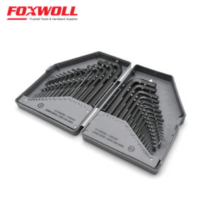 Plastic Boxed Hex Key Set-foxwoll