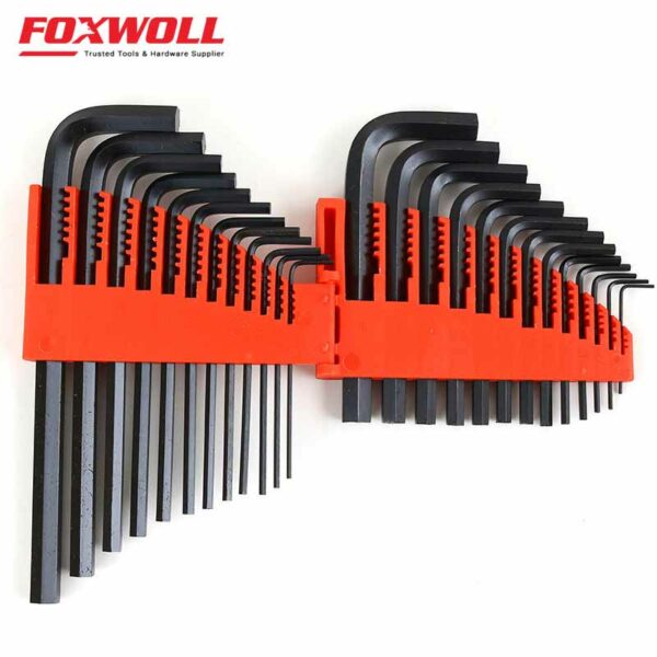 Black Oxide Hex Key Set-foxwoll