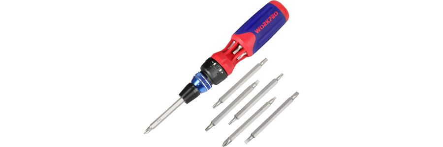 WorkPro 12-In-1 Ratcheting Screwdriver​ - foxwoll