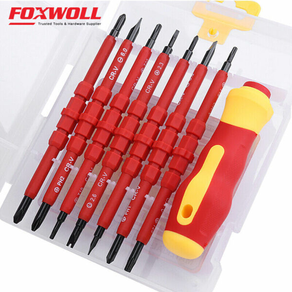 Multi-Functional Insulated Screwdriver Set-foxwoll