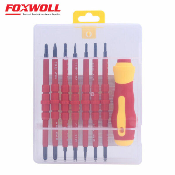 Multi-Functional Insulated Screwdriver Set-foxwoll