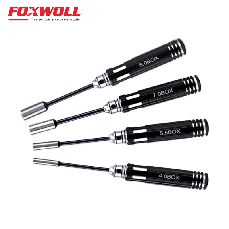 Hex Nut Drivers Screw Driver Titanium Nitride Coated FOXWOLL
