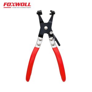 Angled Flat Band Hose Clamp Plier-foxwoll