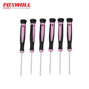 Pink Magnetic Precision Screwdrivers Set-foxwoll