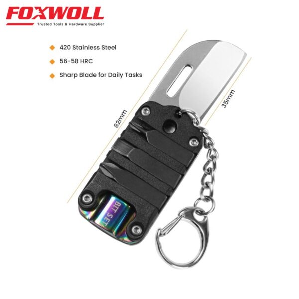 Pocket Knife with Bits-foxwoll