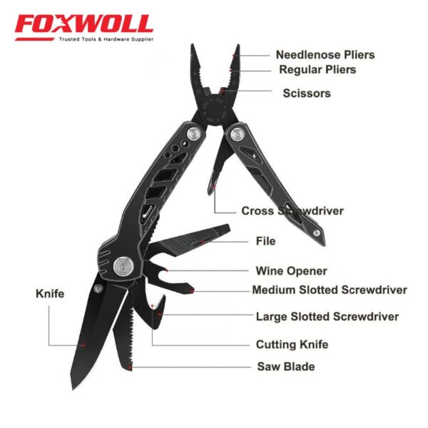 Foldable Multifuction Pliers-foxwoll