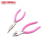 Mini Wire Cutter Bent Chain Nose Pliers-foxwoll