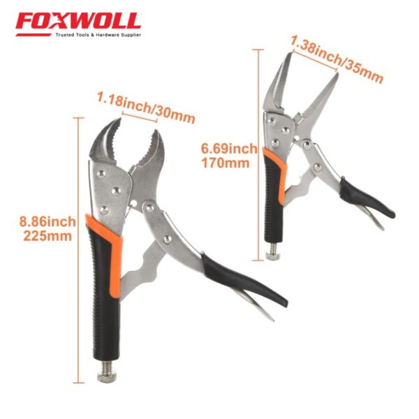 Heavy Duty Locking Pliers-foxwoll