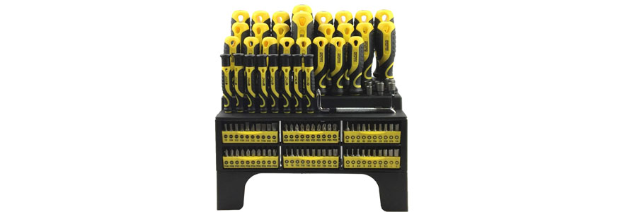 Allfun in Tools 100-Piece Magnetic Screwdriver Set​ - FOXWOLL