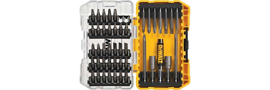 DeWalt 45-Piece Screwdriver Bit Set With Tough Case​ - foxwoll