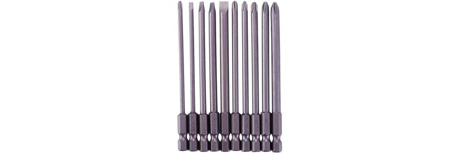 Rocaris 10-Piece Hex Shank Screwdriver Bit Set​ - foxwoll