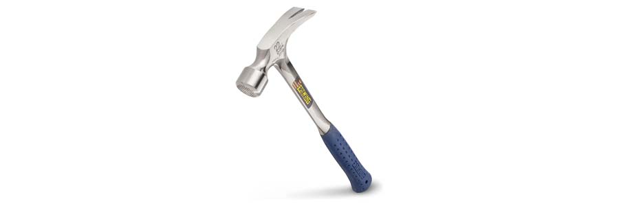 Estwing E3-22SM 22 oz. Solid Steel Framing Hammer - foxwoll