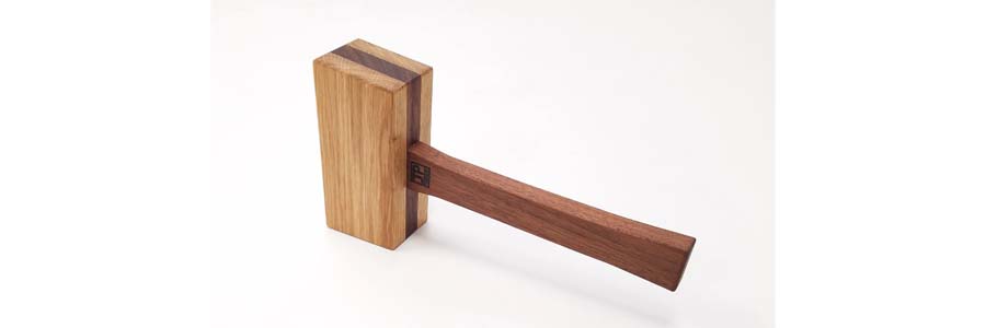 Classic Oak Wood Hammer - FOXWOLL
