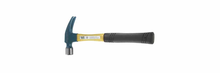 Klein Tools 807-18 Electrician’s Straight-Claw Hammer - FOXWOLL