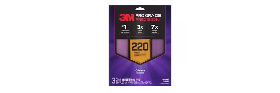 3M Pro Grade Precision Sandpaper - FOXWOLL