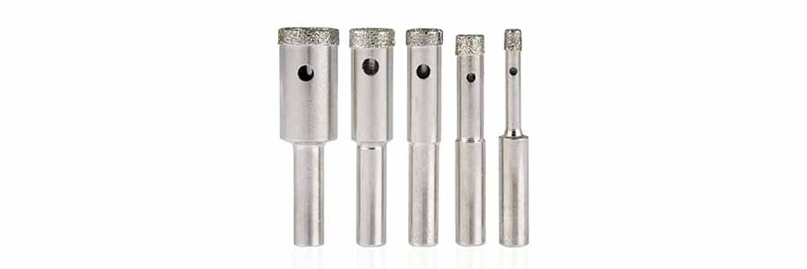 Neiko 00823 Diamond Grit Hole Saw Drill Bit Set - foxwoll