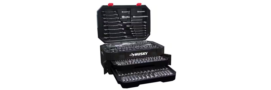 Husky 290-Piece Mechanics Tool Set - FOXWOLL