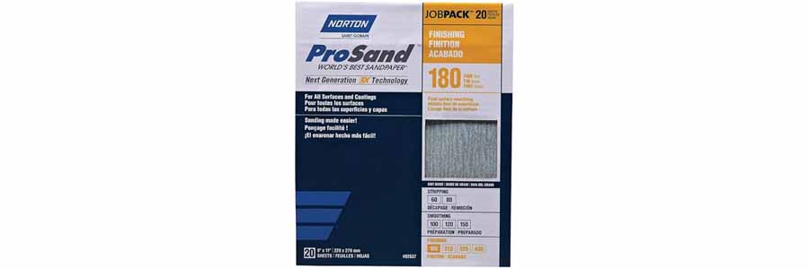 Norton ProSand 600 Grit Sandpaper - foxwoll