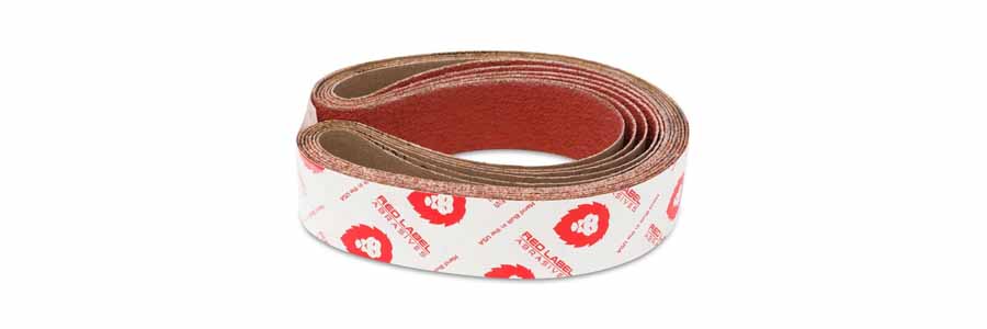 Red Label Abrasives Premium Sanding Belts - FOXWOLL