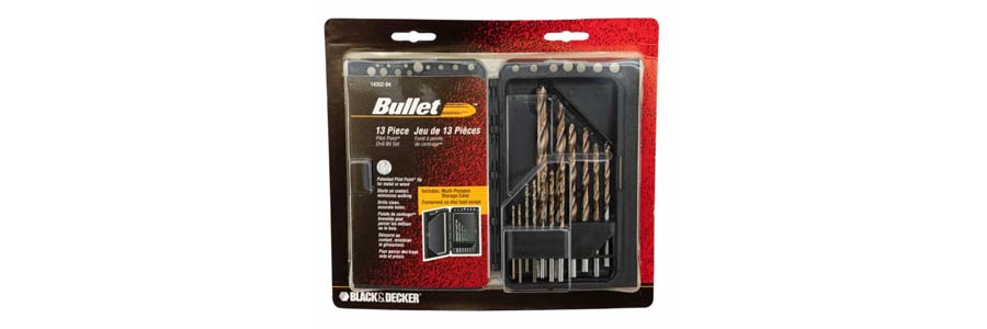 Black & Decker Premium Titanium Drill Bit Set - FOXWOLL